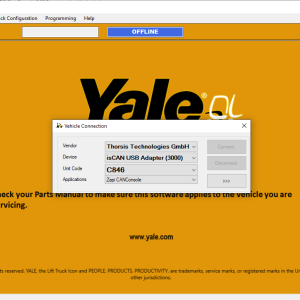 Yale PC Service Tool v5.3 2024 Diagnostic Software Zapi PC Can Console 2.20 Programming Unclocked 1