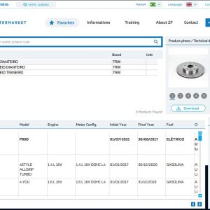 ZF AFTER MARKET Lemforder Sachs TRW Lucas EPC 06.2024 Parts Catalogue 2
