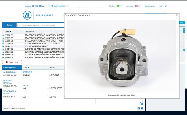 ZF AFTER MARKET Lemforder Sachs TRW Lucas EPC 06.2024 Parts Catalogue 4