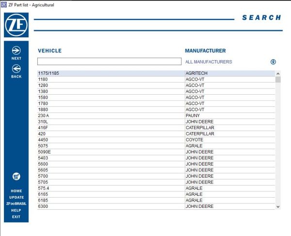 ZF Agricultural EPC 02.2024 Spare Parts Catalog DVD 2