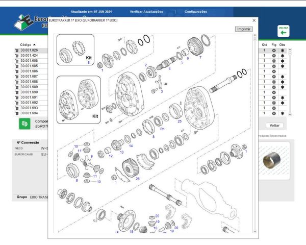 ZF EPC Euroricambi Eurotecnica 06.2024 Brazil Parts Catalog 3