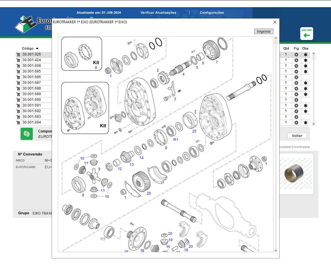 ZF EPC Euroricambi Eurotécnica 08.2024 Brazil Spare Parts List How To