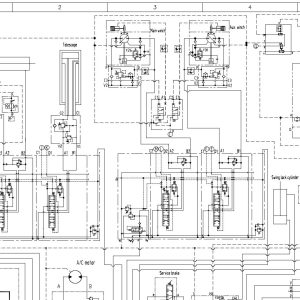 Zoomlion Rough Terrain Crane RT55 Hydraulic Schematic