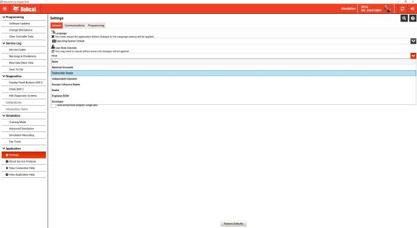 Bobcat Service Analyzer v92.06 05.2024 Diagnostic Solution Remote 15