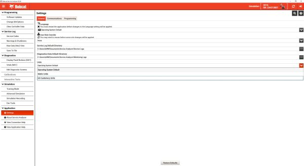 Bobcat Service Analyzer v92.06 05.2024 Diagnostic Solution Remote 16