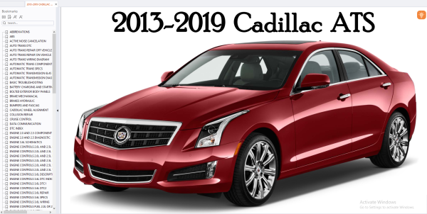 Cadillac Automotive New Update Model 2023 Service Repair Manuals PDF 4