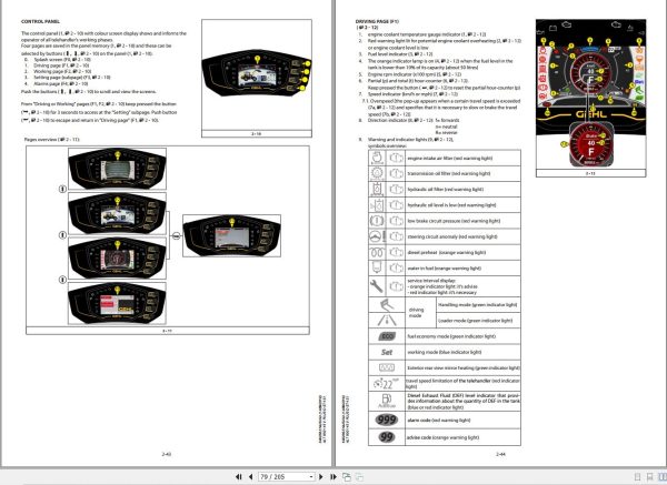 GEHL Wheel Loaders ALT950 145V PLUS DST4S1 Instructions Manual 649200 1
