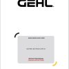 GEHL Wheel Loaders ALT950 145V PLUS DST5S1 Instructions Manual 649220