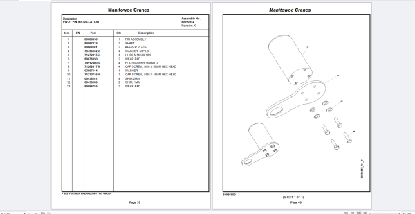 Grove Crane 43 Gb RT GRT Series Collection Parts Document PDF 4