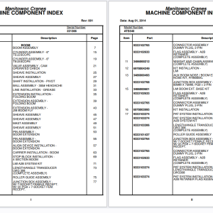 Grove Crane 447 Mb AT ATS Series Collection Parts Document PDF 2