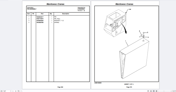 Grove Crane 447 Mb AT ATS Series Collection Parts Document PDF 3