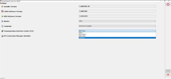 Honda Diagnostic System iHDS 1.009.001 HDS 3.105.034 3