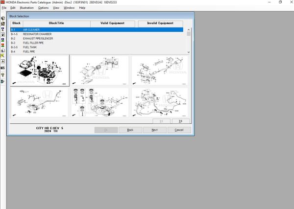 Honda General EPC 01.2024 Spare Parts List 2