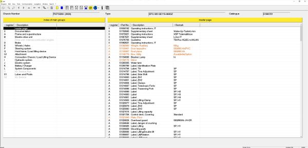JUNGHEINRICH JETI ForkLift ET v4.37 Updated 526 08.2024 Spare Parts Catalog 3