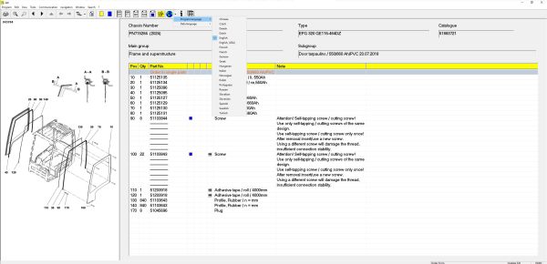 JUNGHEINRICH JETI ForkLift ET v4.37 Updated 526 08.2024 Spare Parts Catalog 6
