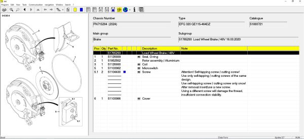 JUNGHEINRICH JETI ForkLift ET v4.37 Updated 527 08.2024 Spare Parts Catalog 5
