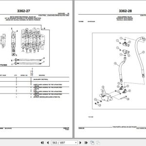 John Deere Backhoe Loader 410J 410TMC Parts Catalog PC10006 2