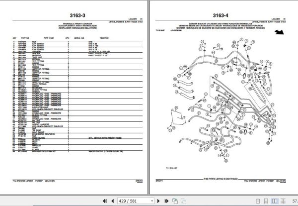 John Deere Backhoe Loader 710J Parts Catalog PC10007 2