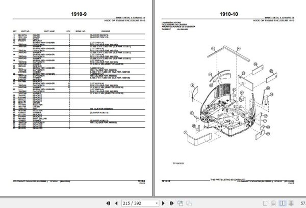 John Deere Compact Excavator 27D Parts Catalog PC10115 2