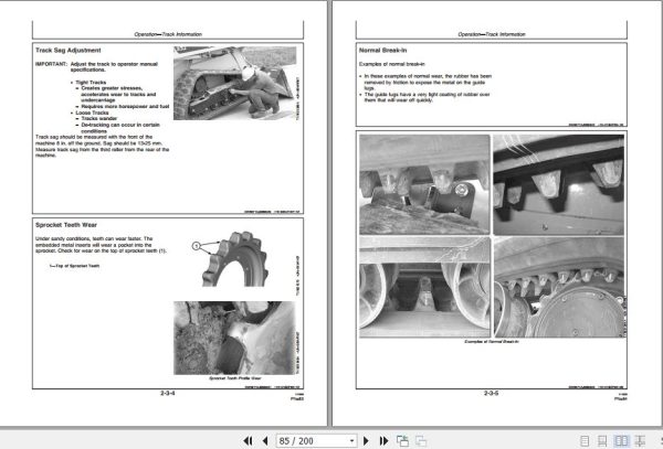 John Deere Compact Track Loader CT322 CT332 Operators Manual OMT215996 2