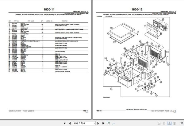 John Deere Crawler Bulldozer 1050C Parts Catalog PC2885 2