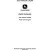 John Deere Crawler Dozer 755C Parts Catalog PC2887 1