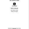 John Deere Crawler Loader 605C Parts Catalog PC9549 1