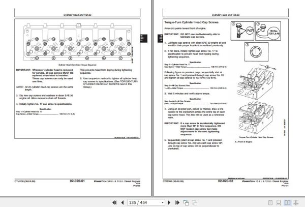 John Deere Diesel Engine Powertech 10.5 L 12.5 L Technical Manual CTM100 2