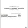 John Deere Dump Trucks 370E 410E 460E Repair Technical Manual TM12408 1