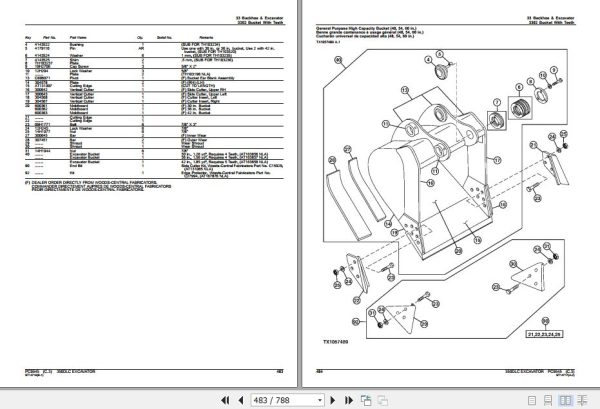 John Deere Excavator 350DLC Parts Catalog PC9545 2