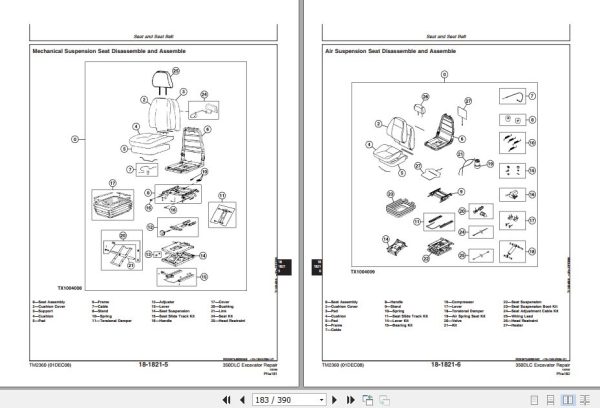 John Deere Excavator 350DLC Technical Repair Manual TM2360 2