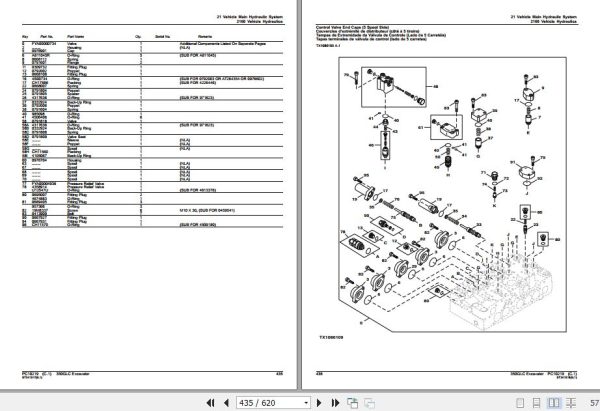 John Deere Excavator 350GLC Parts Catalog PC10219 2