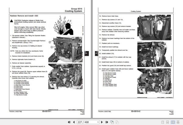 John Deere Excavator 35D 50D Technical Repair Manual TM2264 2