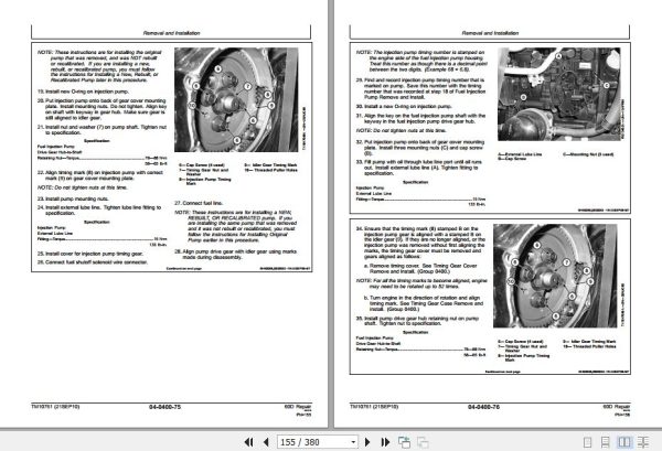John Deere Excavator 60D Technical Repair Manual TM10761 2
