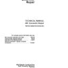 John Deere Excavator 80C Technical Repair Manual TM1939 1