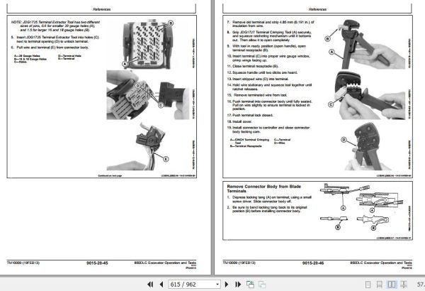 John Deere Excavator 850DLC Operation And Test Manual TM10009 19FEB13 2