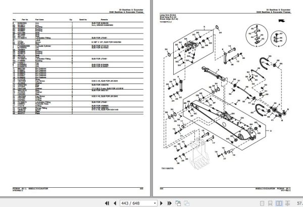 John Deere Excavator 850DLC Parts Catalog PC9548 2