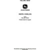 John Deere Felling Head FG22 Parts Catalog PC9236 1