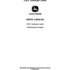 John Deere Landscape Loader 210LE Parts Catalog PC2598 1