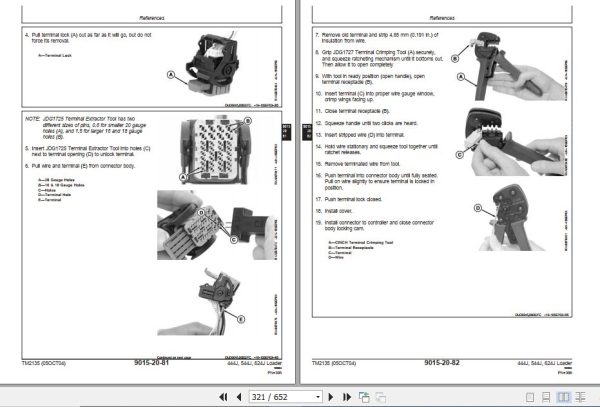 John Deere Loader 444J 544J 624J Operation And Test Manual TM2135 2