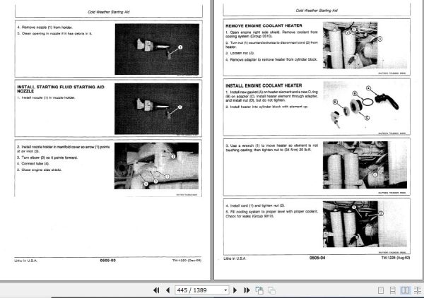 John Deere Loader 544C Technical Manual TM1228 2