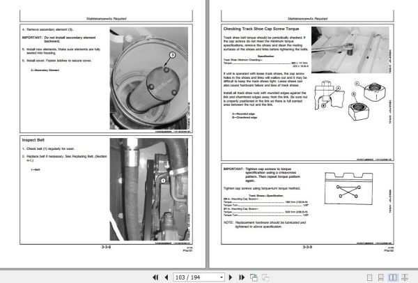 John Deere Loader 605C Operators Manual OMT217598 2