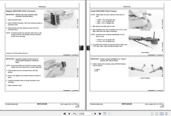 John Deere Loader 624J Operation And Test Manual TM10230 2
