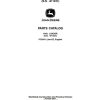 John Deere Loader 644J Parts Catalog PC9341 1