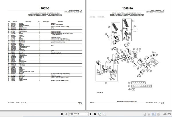 John Deere Loader 724J Parts Catalog PC9155 2