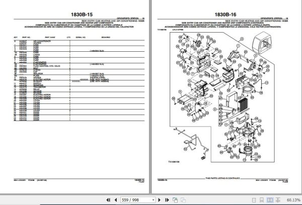 John Deere Log Loader 3554 Parts Catalog PC9298 2