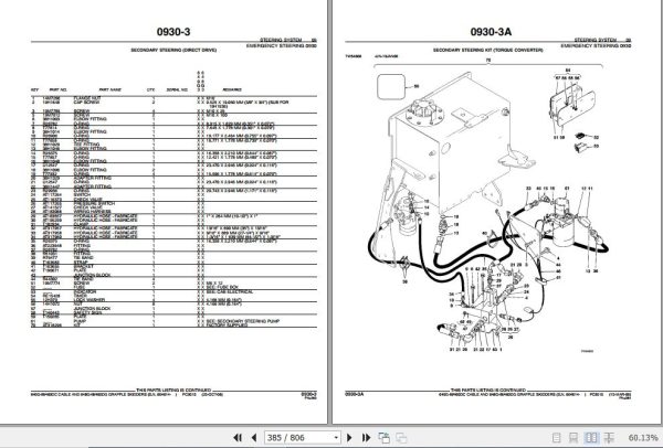John Deere Skidder 640G3 648G3 460D Parts Catalog PC9515 2