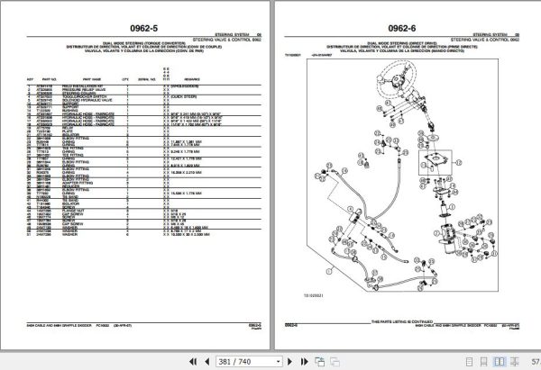 John Deere Skidder 640H 648H Parts Catalog PC10032 2