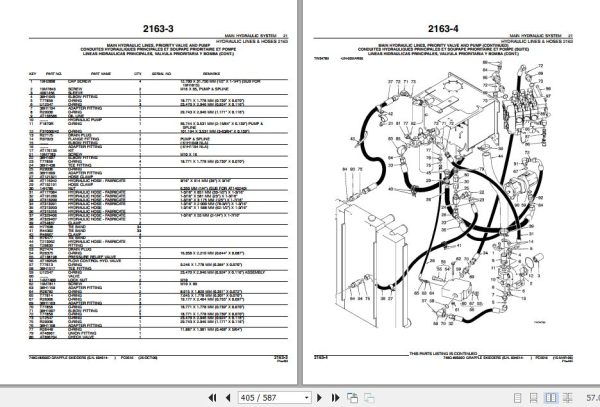 John Deere Skidder 748G3 560D Parts Catalog PC9516 2