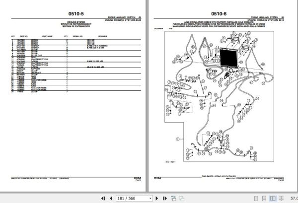 John Deere Utility Loader 444J TIER 3 Parts Catalog PC10027 2